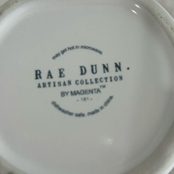 Rae Dunn Artisan Collection by Magenta “ Hunny Bunny “ Embossed Ceramic Mug. - Picture 7 of 10